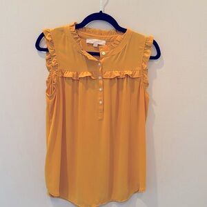 Loft Flutter Sleeve Top